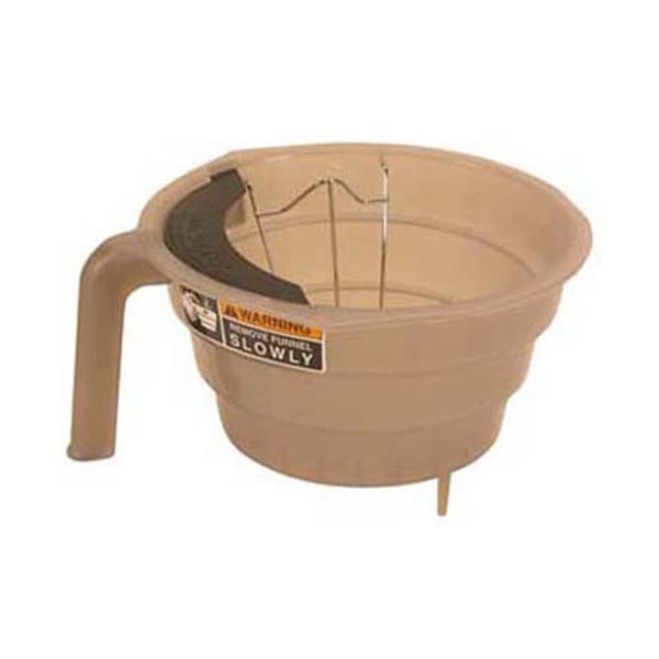 Funnel, Brew, Plst, Smk, W/Bypas For Bunn - Part No Bu22735.0001